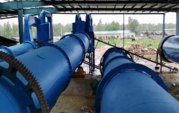 山东庞大集团新投资生物有机肥生产线(试生产)